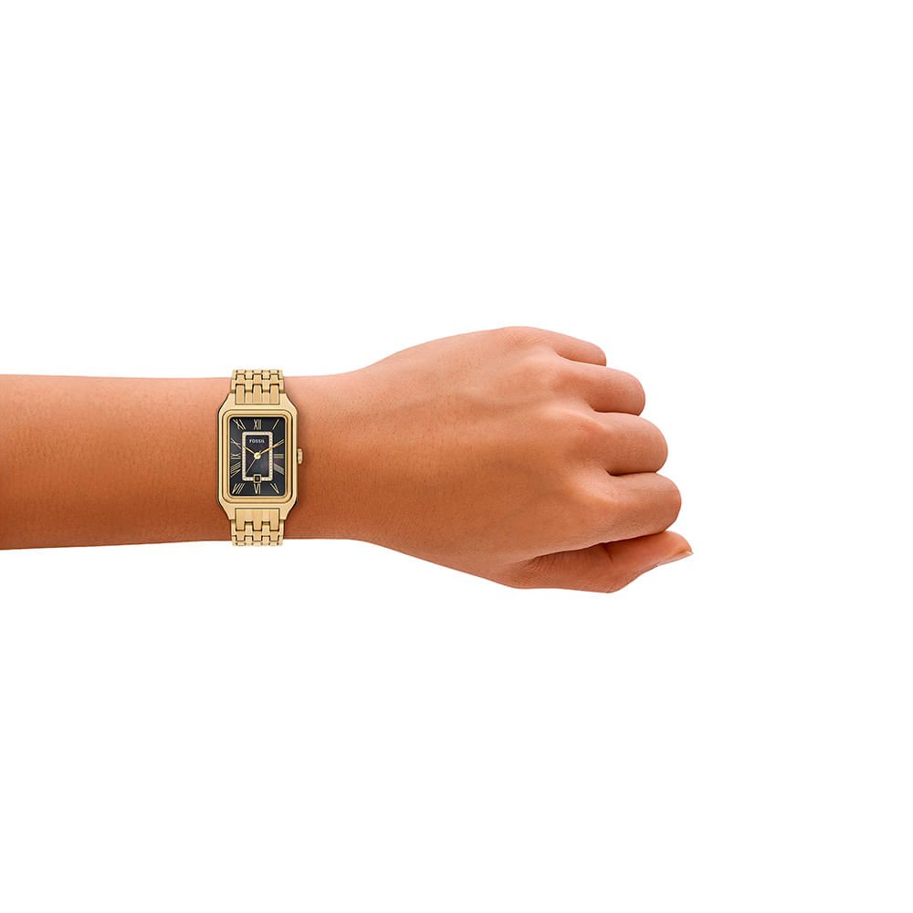 Relógio Fossil Feminino Raquel Dourado - ES5417/1CN Dourado 9