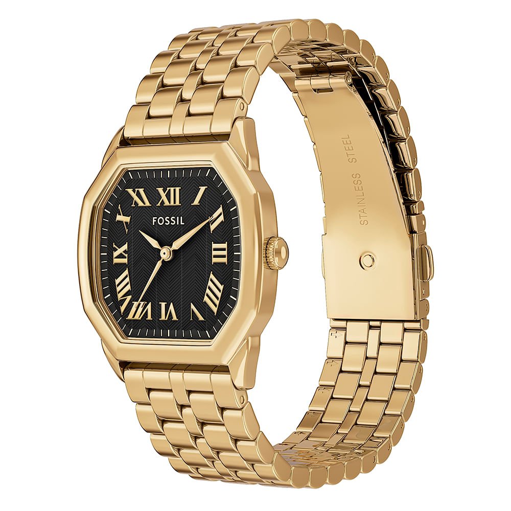 Relógio Fossil Feminino Harlow Dourado - ES5433/1PN Dourado 3