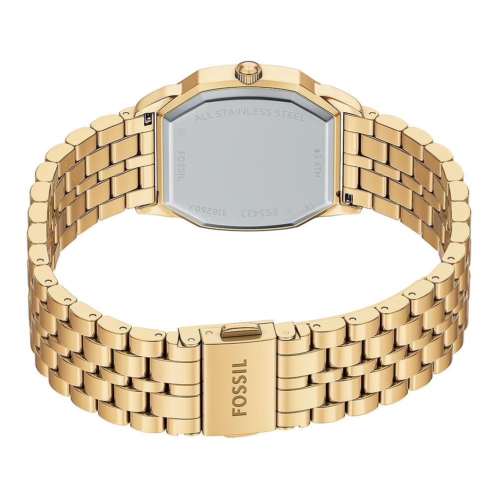 Relógio Fossil Feminino Harlow Dourado - ES5433/1PN Dourado 5