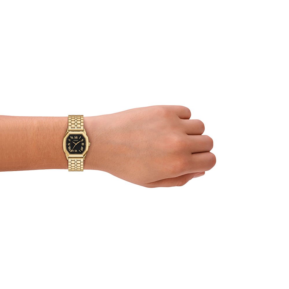 Relógio Fossil Feminino Harlow Dourado - ES5433/1PN Dourado 7