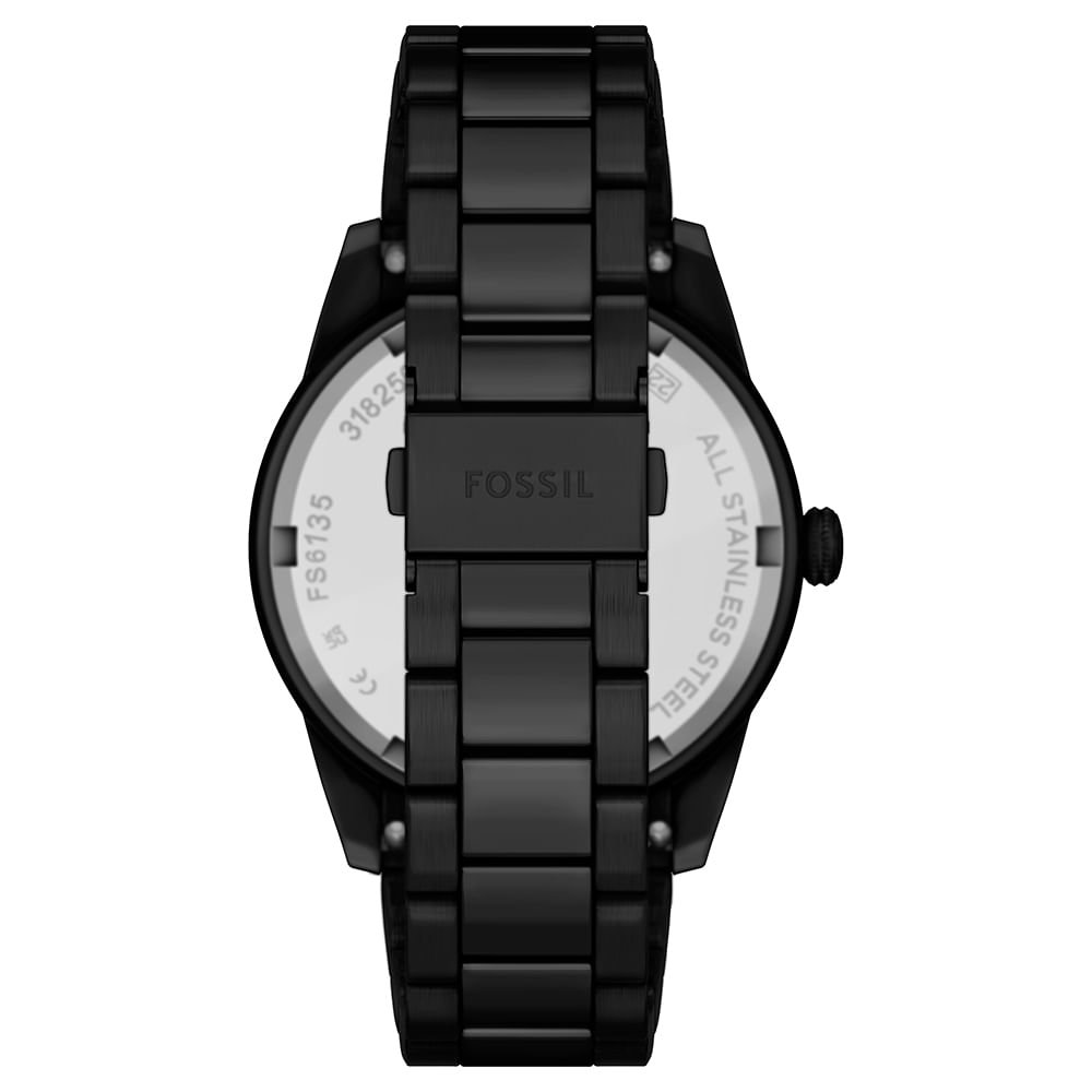 Relógio Fossil Masculino Pearson Preto - FS6135/1PN Preto 3