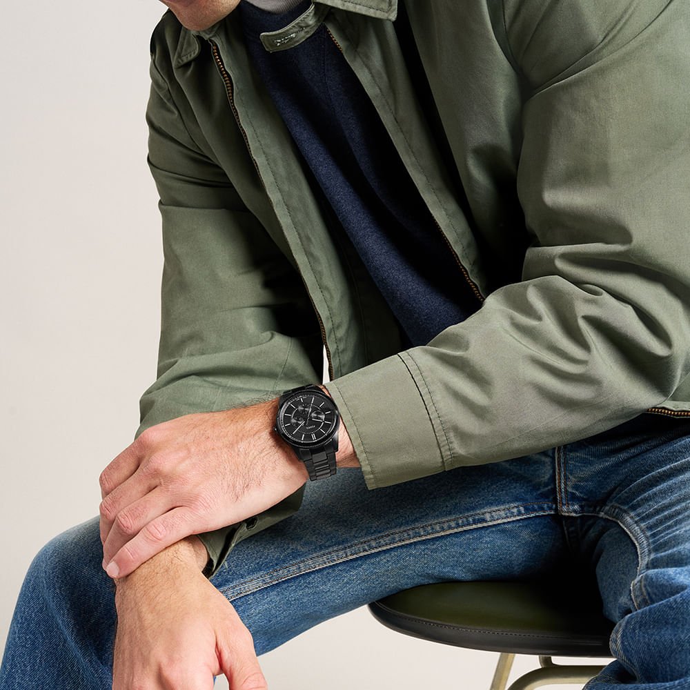 Relógio Fossil Masculino Pearson Preto - FS6135/1PN Preto 6