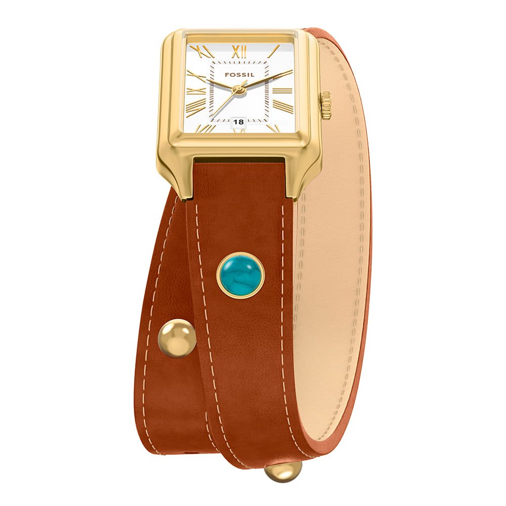 Relógio Fossil Feminino Raquel Dourado - ES5418/0BN Dourado 2