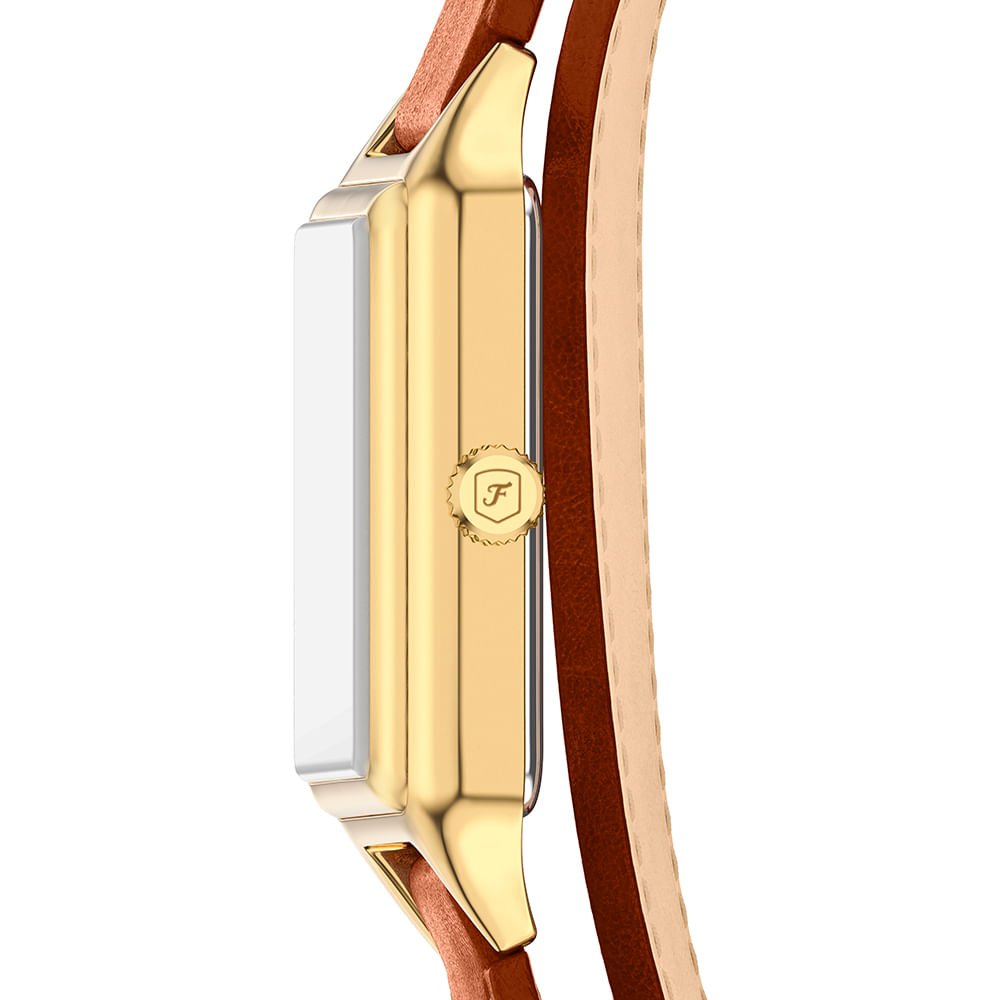 Relógio Fossil Feminino Raquel Dourado - ES5418/0BN Dourado 4