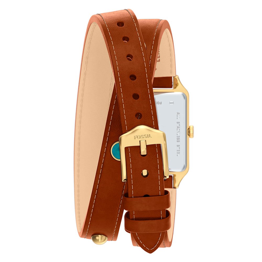 Relógio Fossil Feminino Raquel Dourado - ES5418/0BN Dourado 6