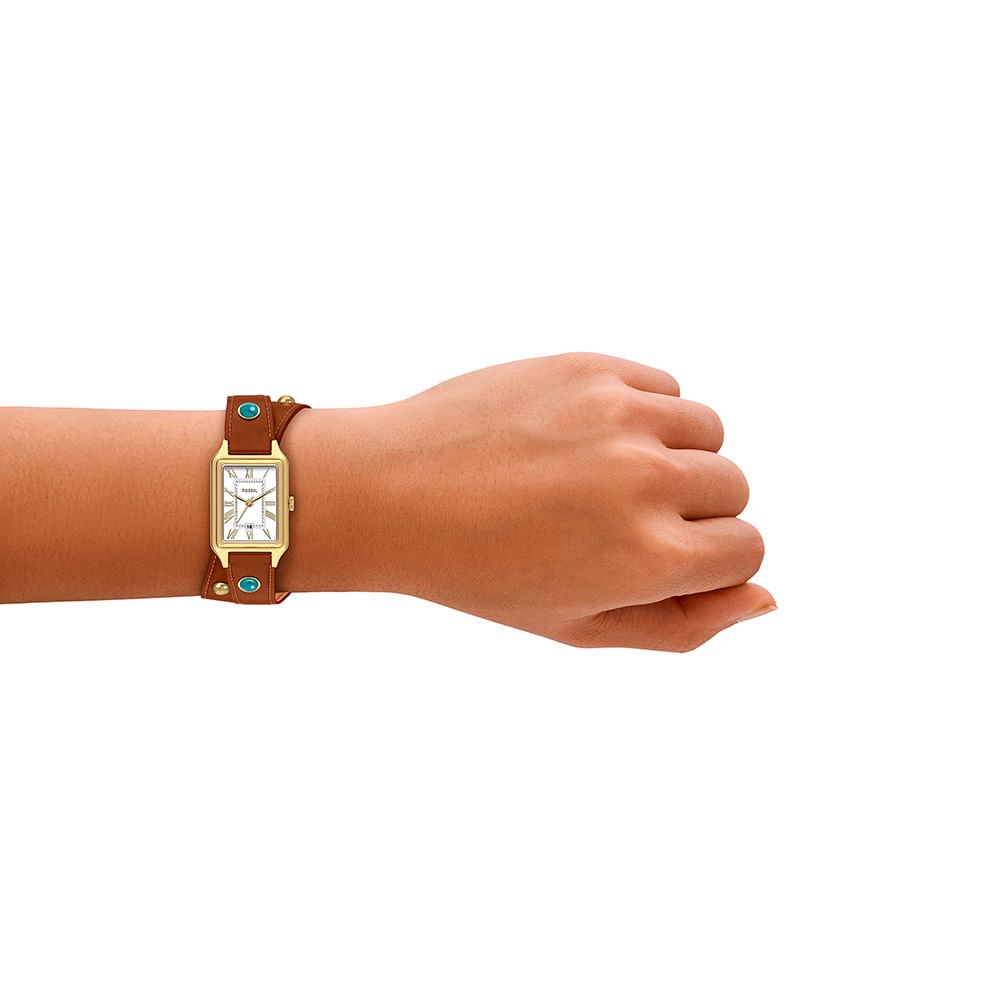 Relógio Fossil Feminino Raquel Dourado - ES5418/0BN Dourado 7