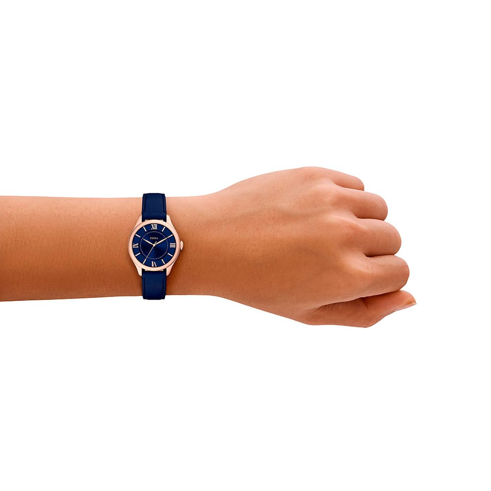 Relógio Fossil Feminino Gilmore Rosé - ES5424/0AN Rose Gold 4