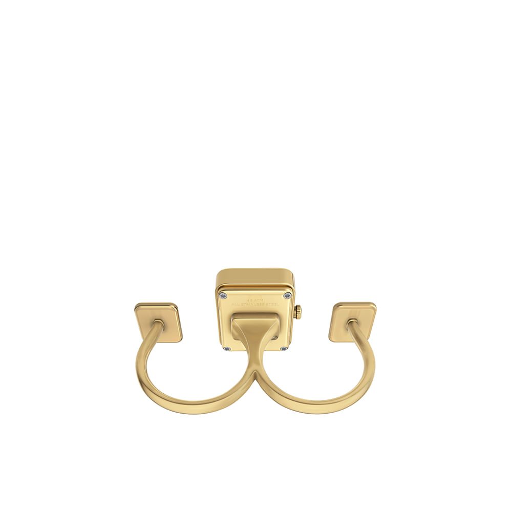 Relógio Fossil Feminino Watch Ring - ES5432/1AN Dourado/Turquesa 5