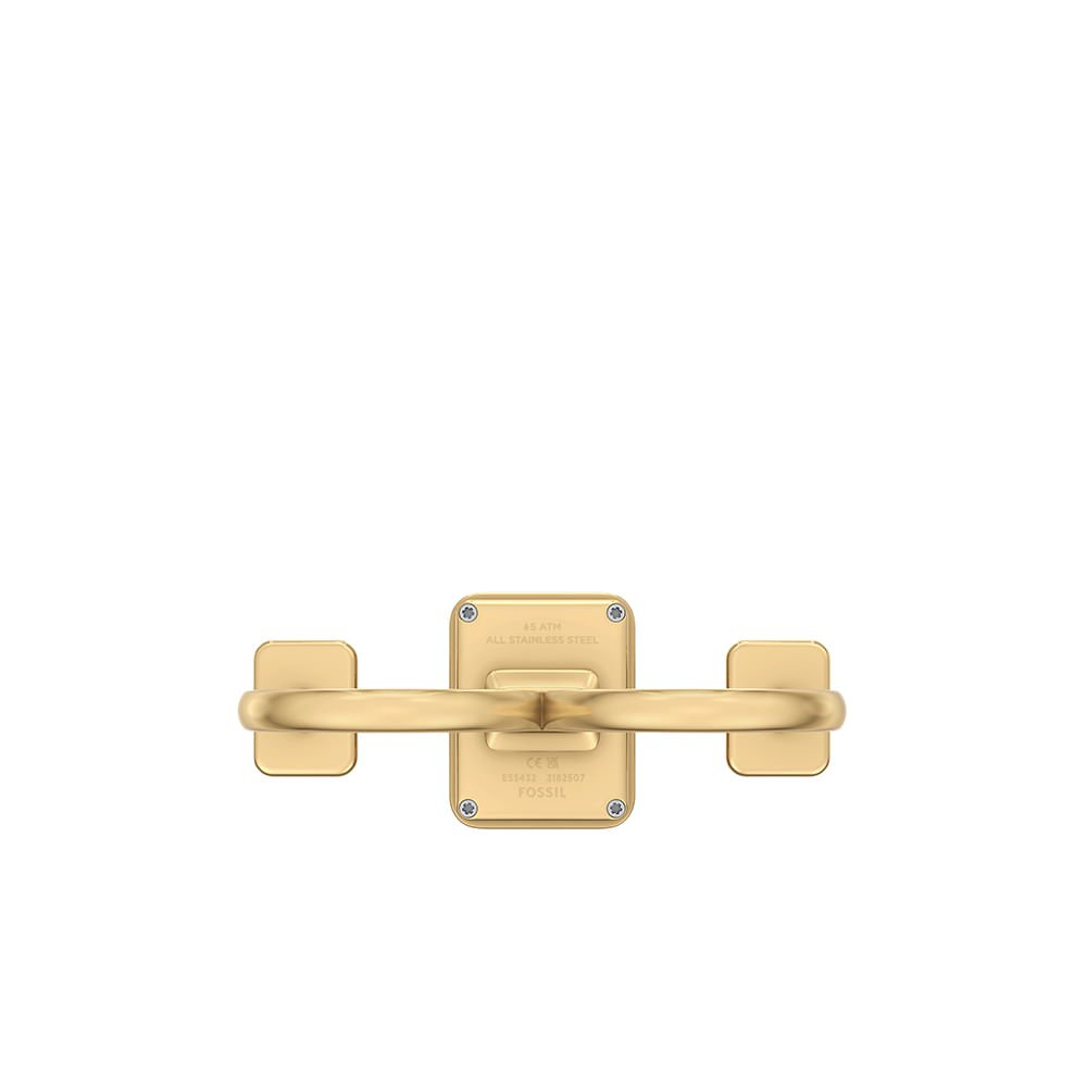 Relógio Fossil Feminino Watch Ring - ES5432/1AN Dourado/Turquesa 6