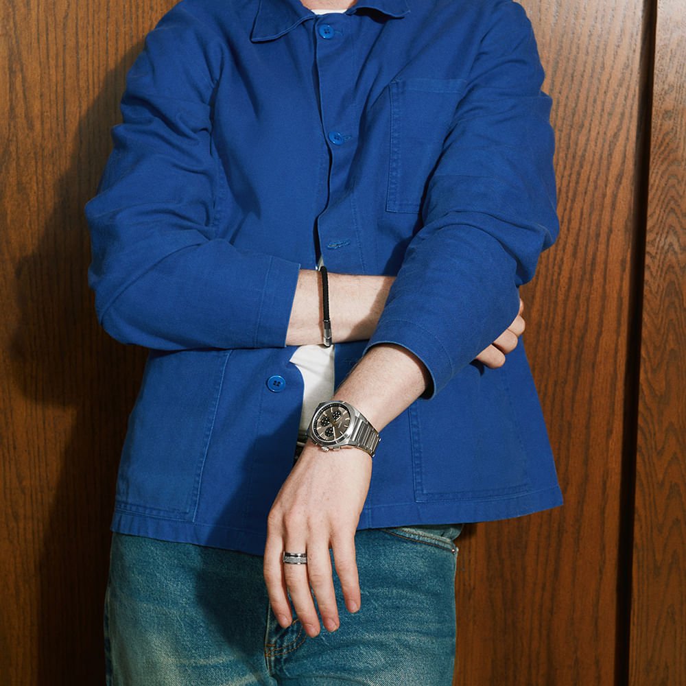 Relógio Fossil Masculino Everett Prata - FS6128/1CN Prata 9