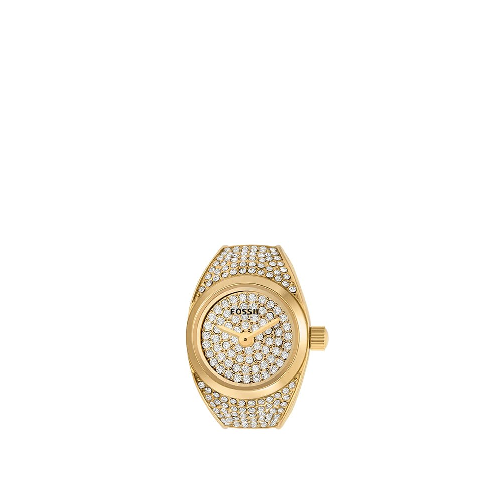 Relógio Anel Fossil Feminino Dourado - ES5392/1DN Dourado 5