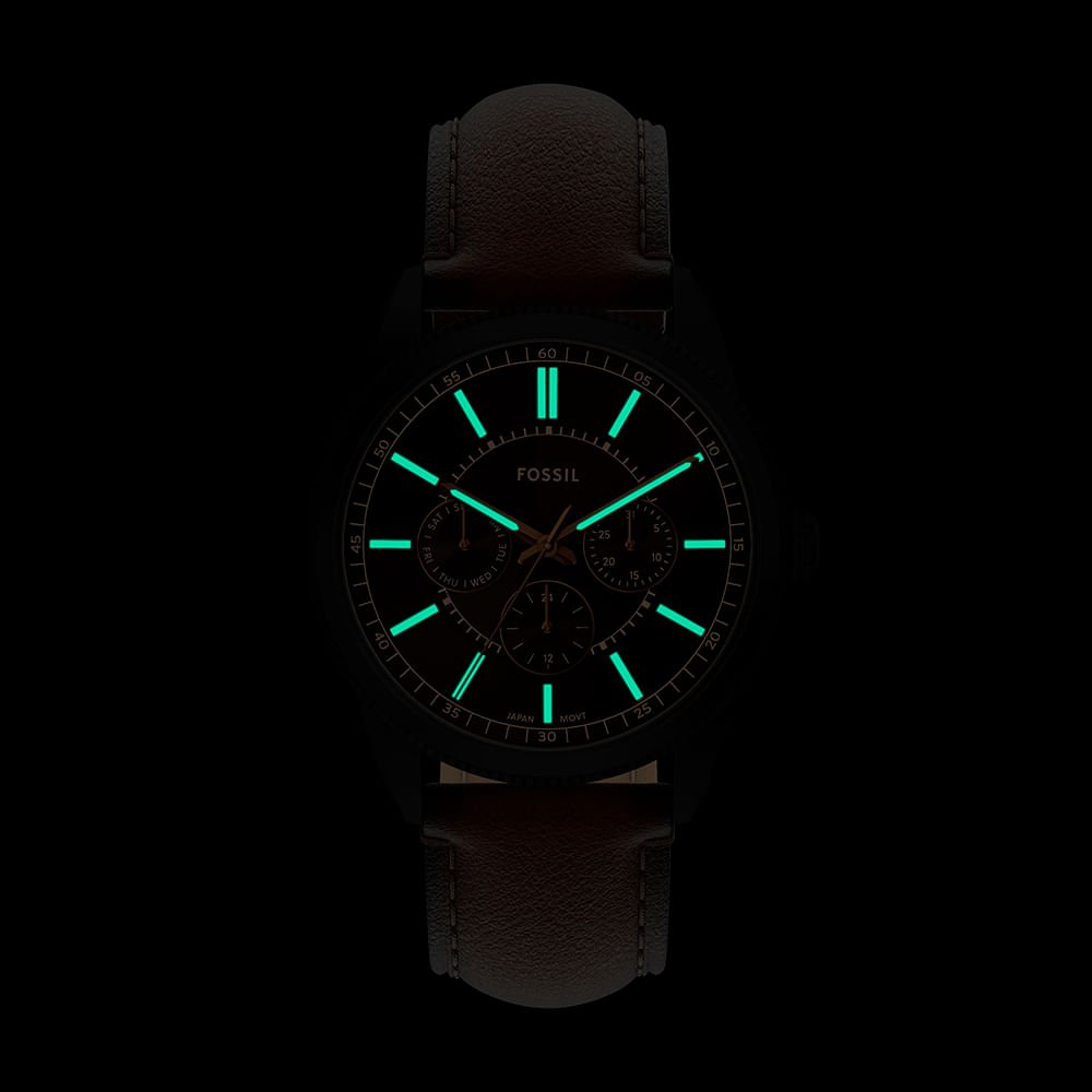 Relógio Fossil Masculino Pearson Preto - FS6138/0MN Marrom 7