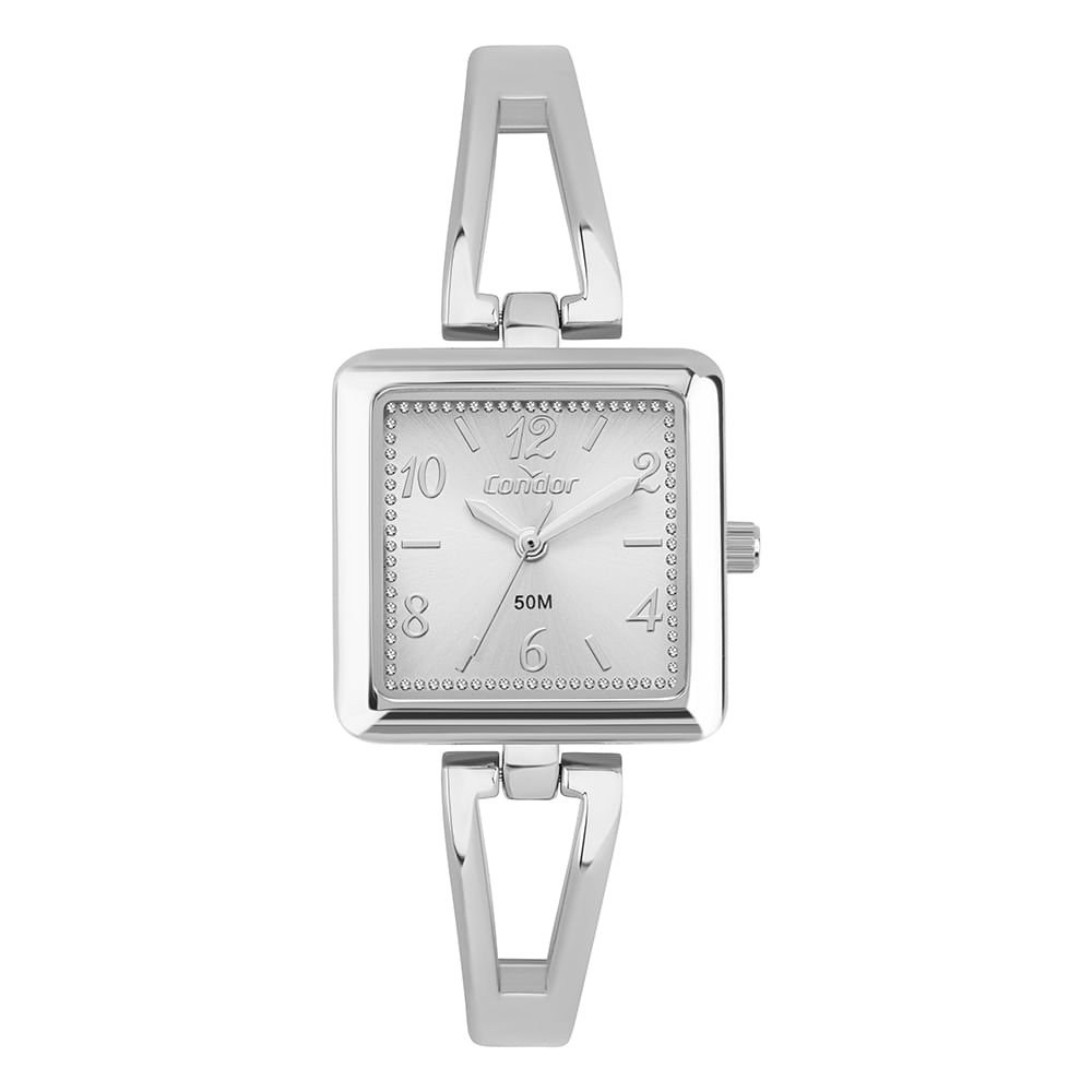 Relógio Condor Feminino Bracelete Prata - CO2035NVC/5K