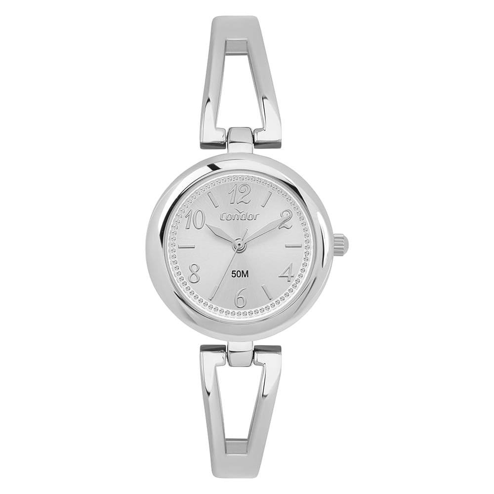 Relógio Condor Feminino Bracelete Prata - CO2035NUK/5K