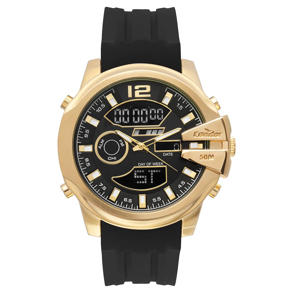 Relógio Condor Masculino Digital Dourado - COFS0609AA/5P