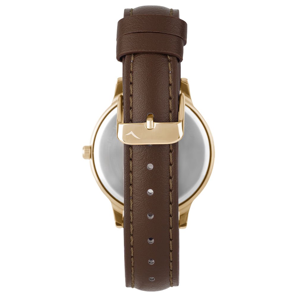 Kit Relógio Condor Masculino Dia A Dia Dourado - CO2035NRS/K3X Marrom 3