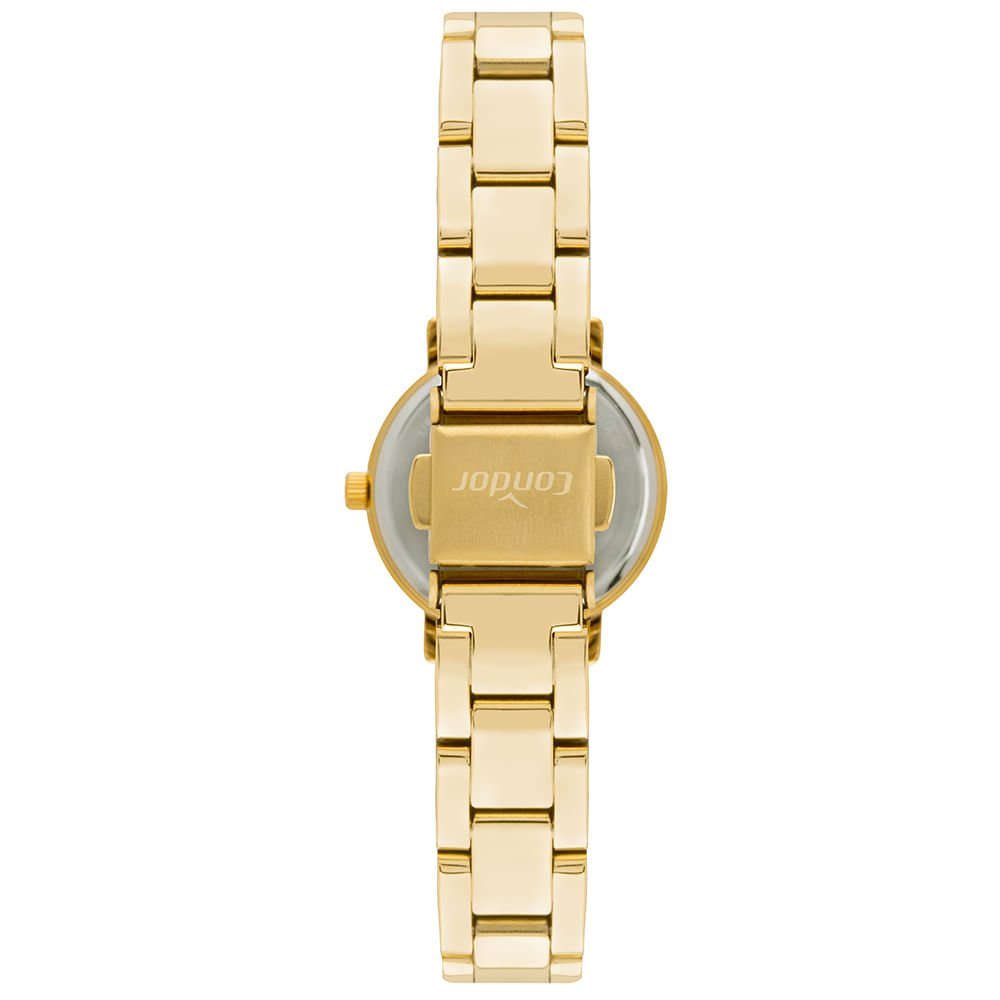 Relógio Condor Feminino Mini Dourado - CO2035NPT/4J Dourado 3