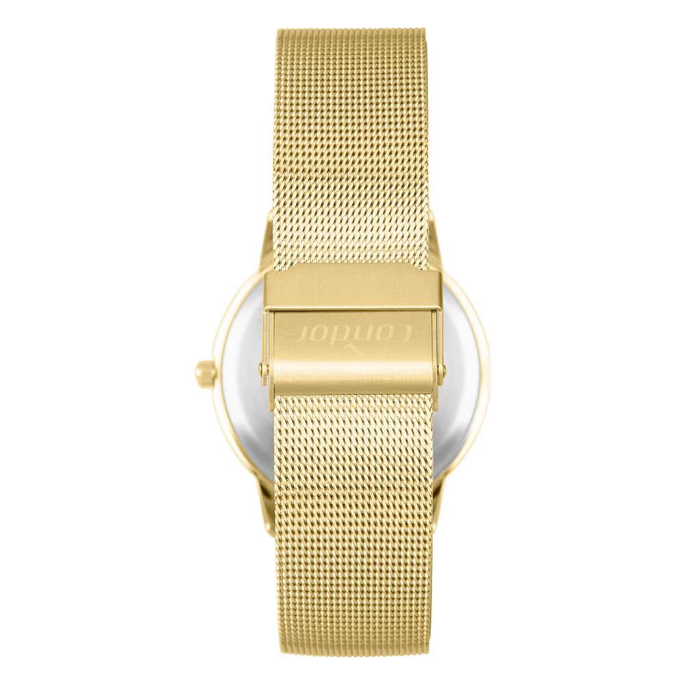 Relógio Condor Feminino Dia A Dia Dourado - CO2035NQT/4X Dourado 3