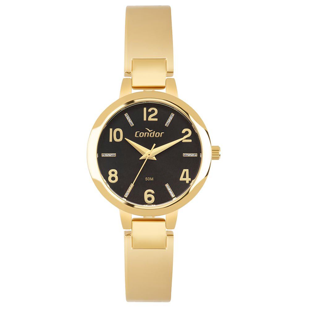 Relógio Condor Feminino Bracelete Dourado - CO2035NUF/5P