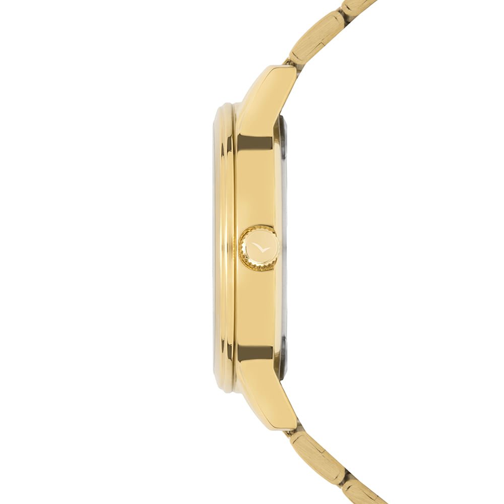 Kit Relógio Condor Feminino Brilho Dourado - CO2035NUD/K4X Dourado 2