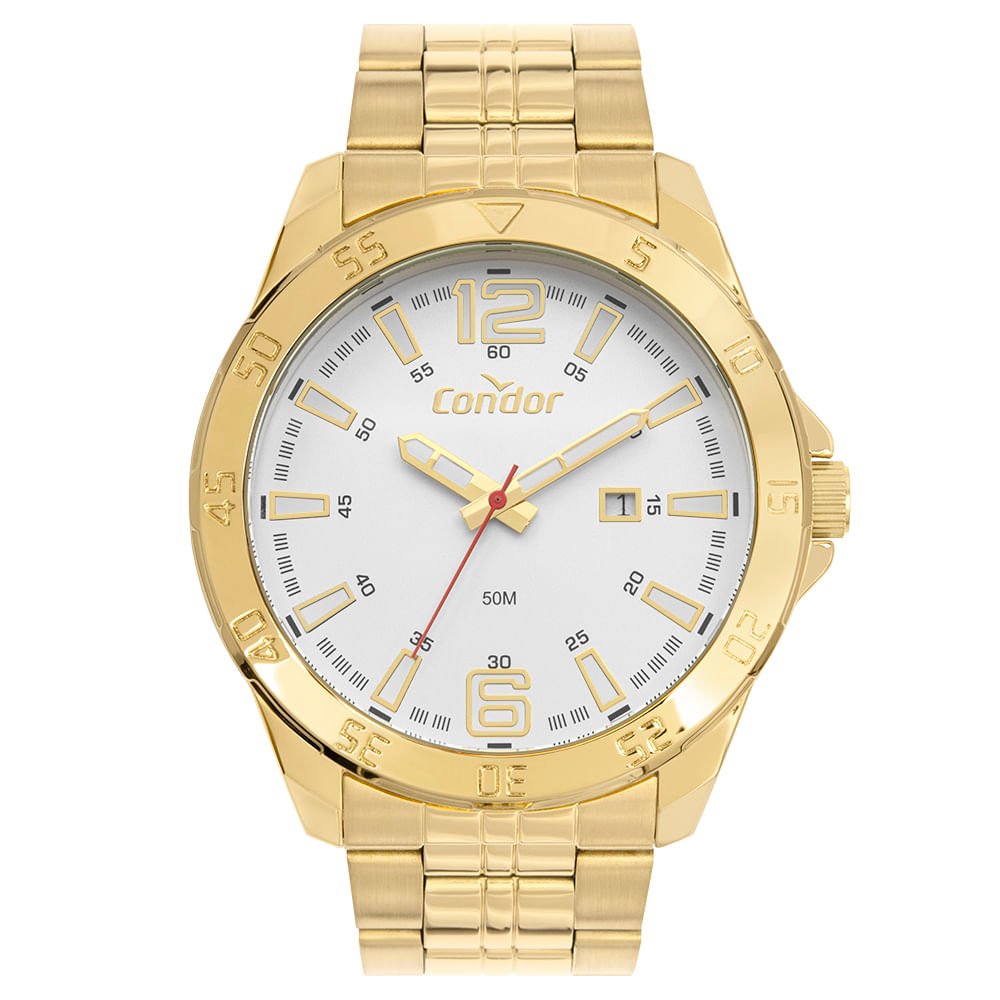 Relógio Condor Masculino Drive Dourado - CO2115NCG/4K