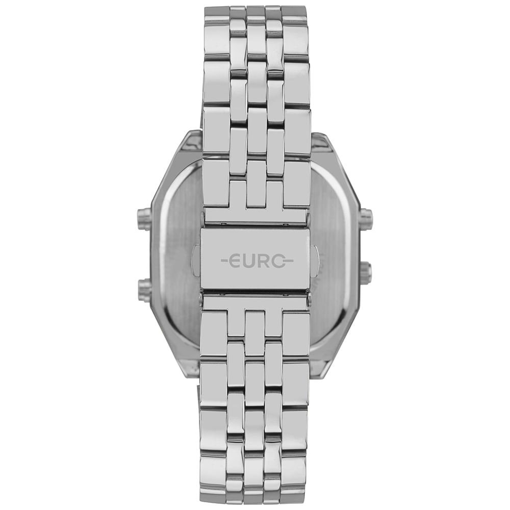 Relógio Euro Feminino Fashion Fit Sporty Prata - EUBJ3718AE/4K Prata 3