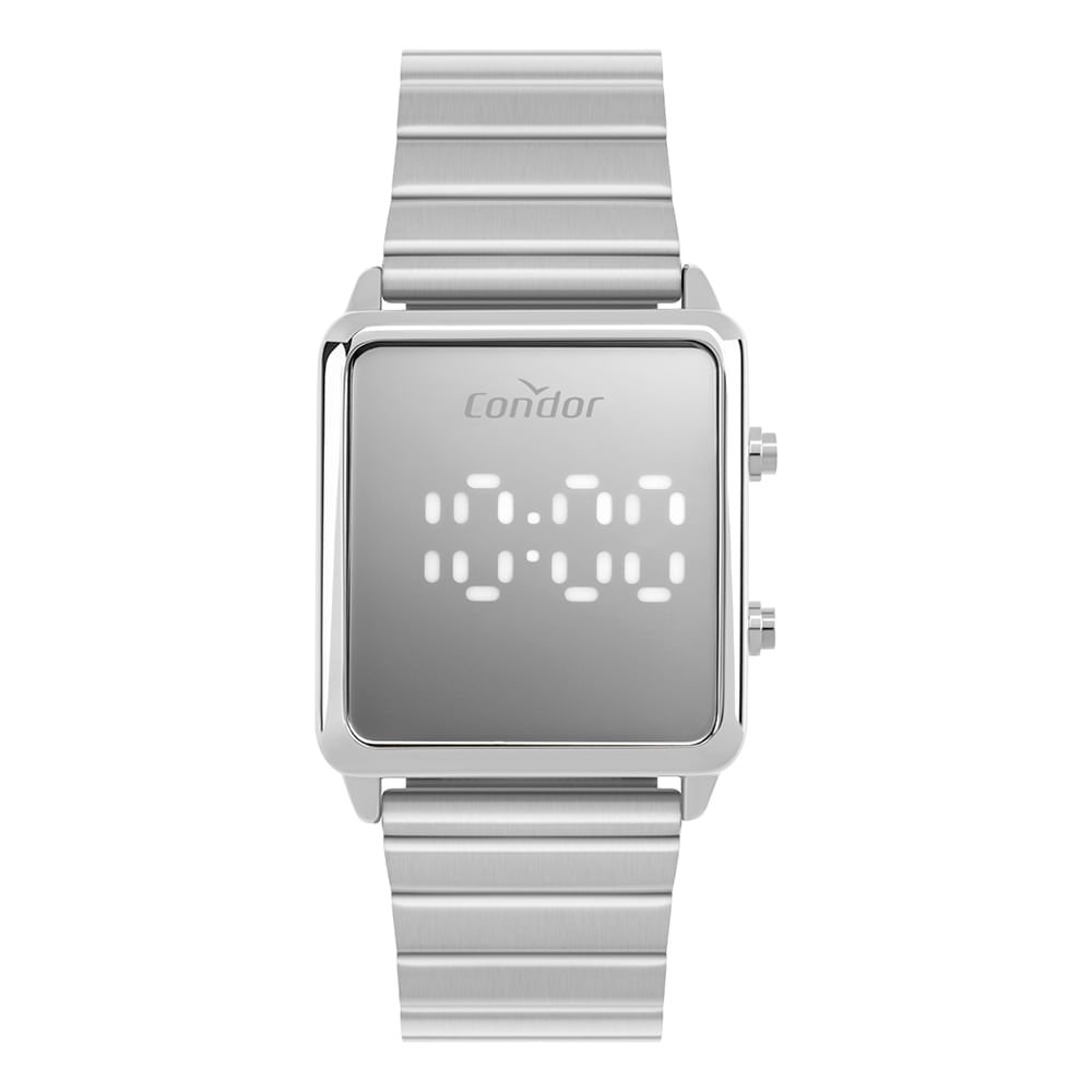 Relógio Condor Feminino Digital Prata - COMD1202AJZ/4K