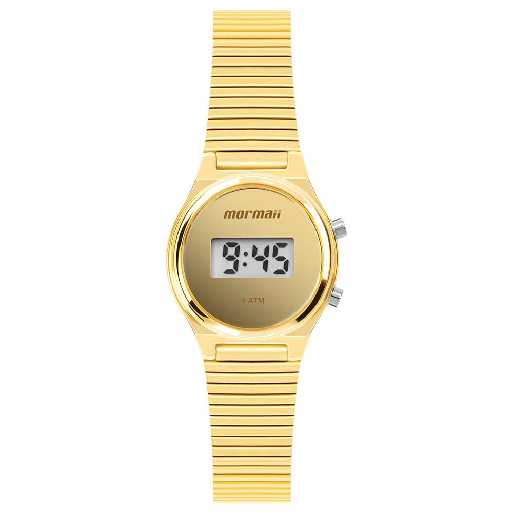 Relógio Mormaii Feminino Vintage Dourado - MOJ8687AC/4D