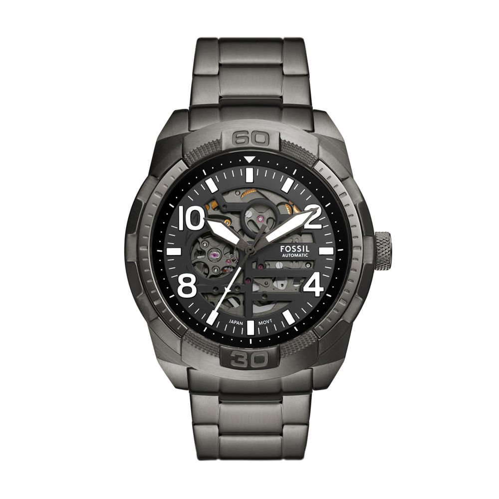Relógio Fossil Masculino Bronson Grafite - ME3255/1FN