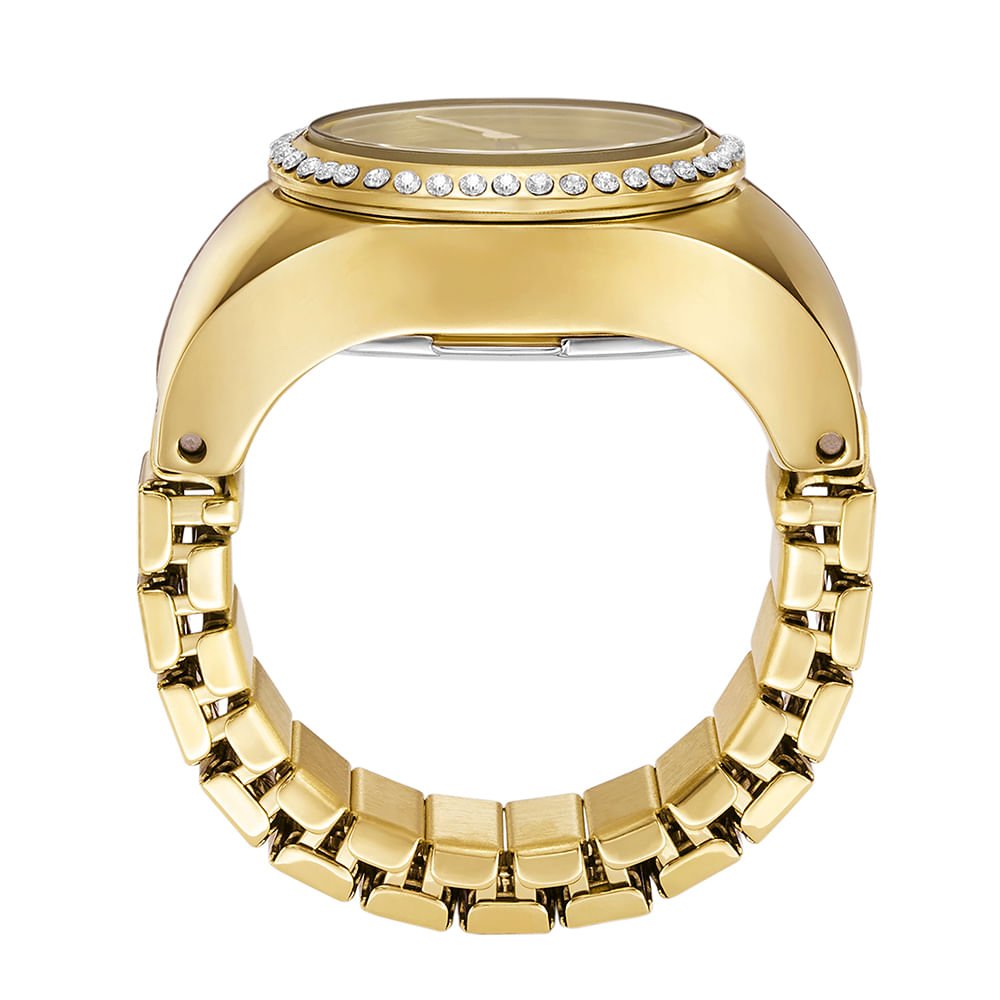 Relógio Fossil Feminino Watch Ring Dourado - ES5319/1DN Dourado 2