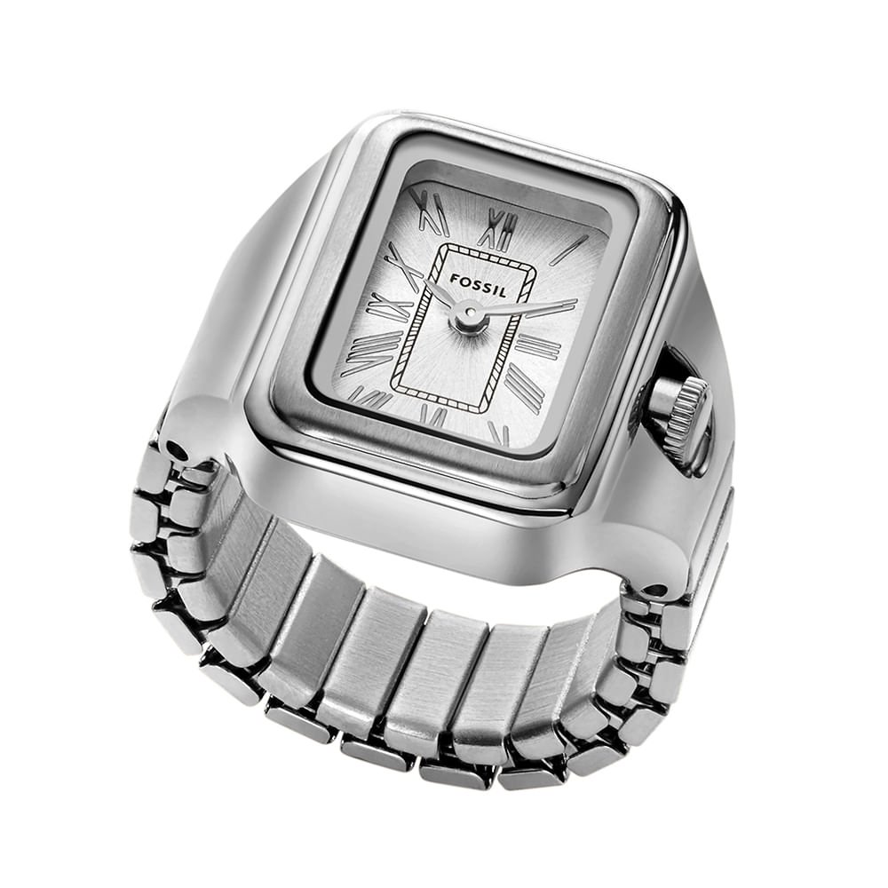 Relógio Fossil Feminino Watch Ring Prata - ES5344/1KN
