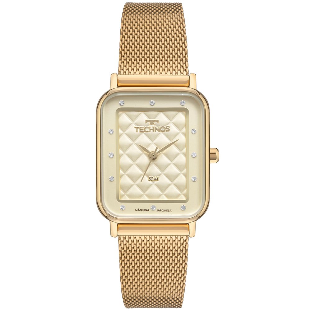 Relógio Technos Feminino Brilho Dourado - 2035NEO/1X