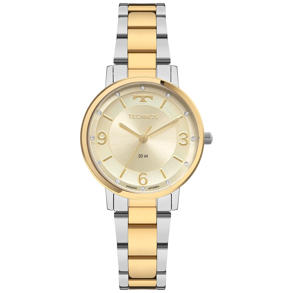 Relógio Technos Feminino Boutique Bicolor - 2035NET/1D