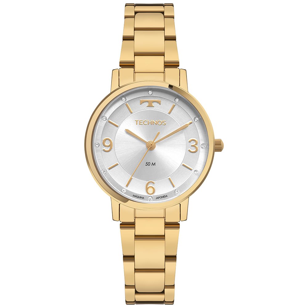 Relógio Technos Feminino Boutique Dourado - 2035NEU/1K