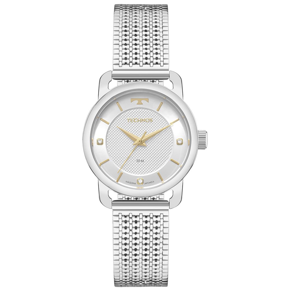 Relógio Technos Feminino Style Prata - 2036NBW/1K