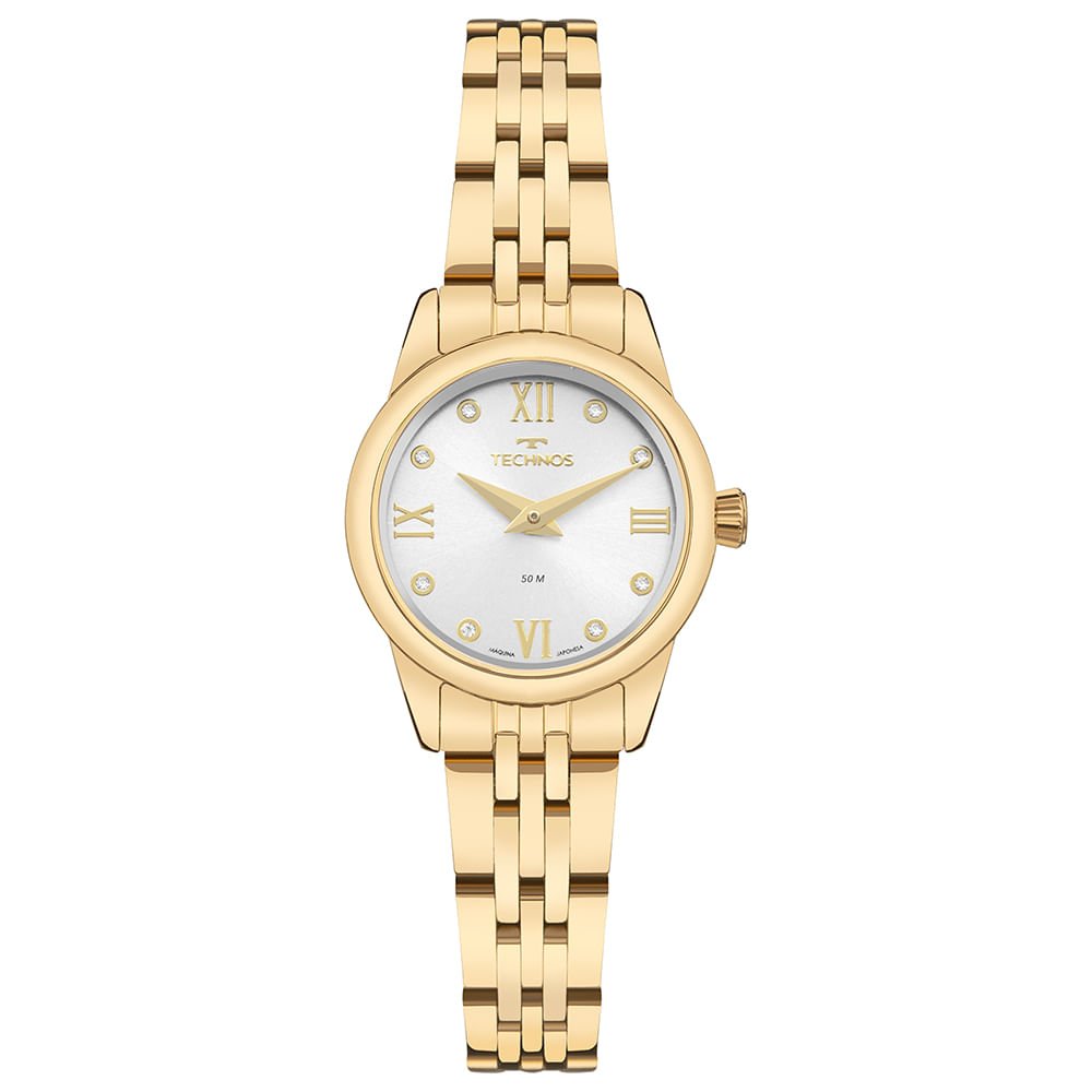Relógio Technos Feminino Mini Dourado - 2025LUS/1K