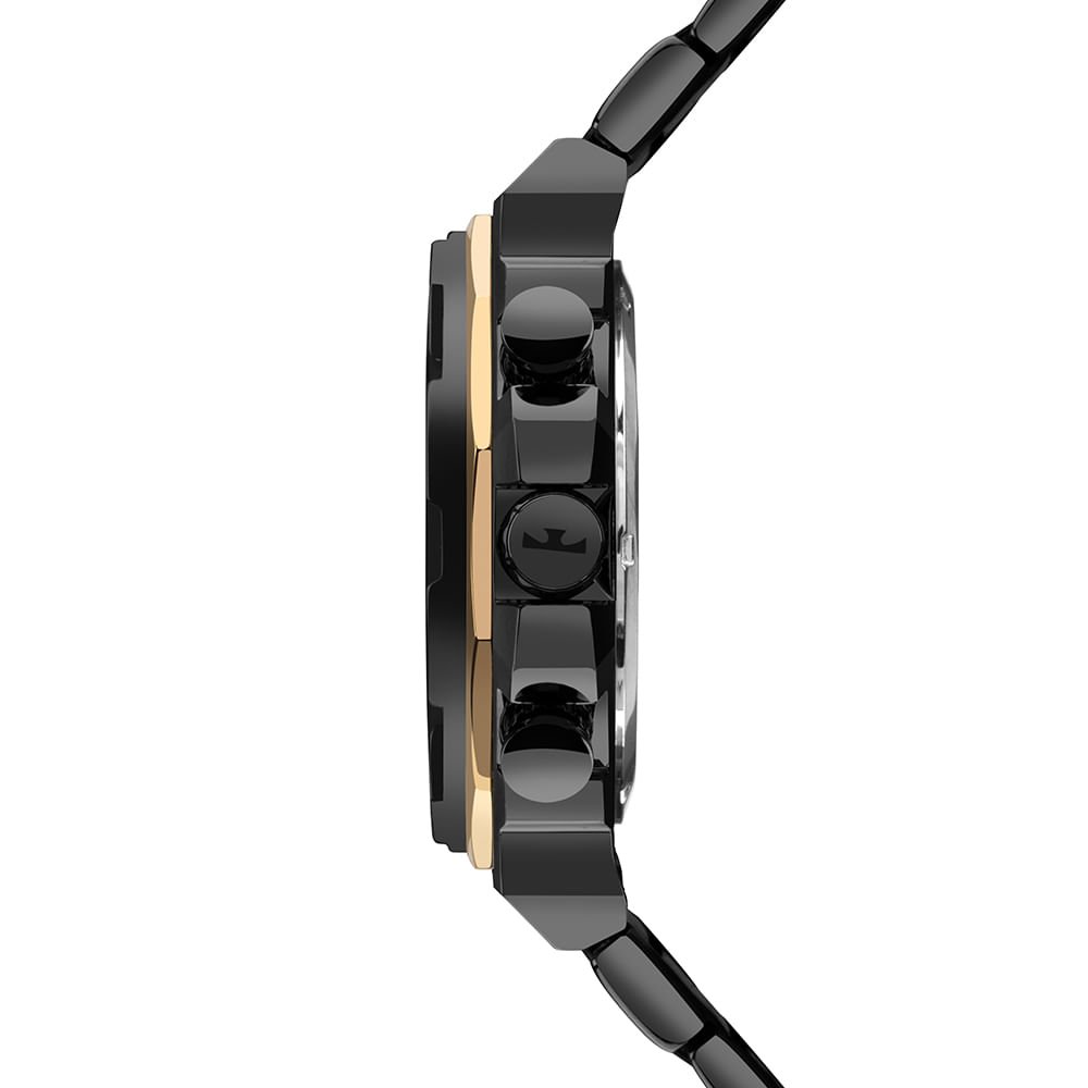 Relógio Technos Masculino Legacy Bicolor - JS15EOD/1P Preto 2