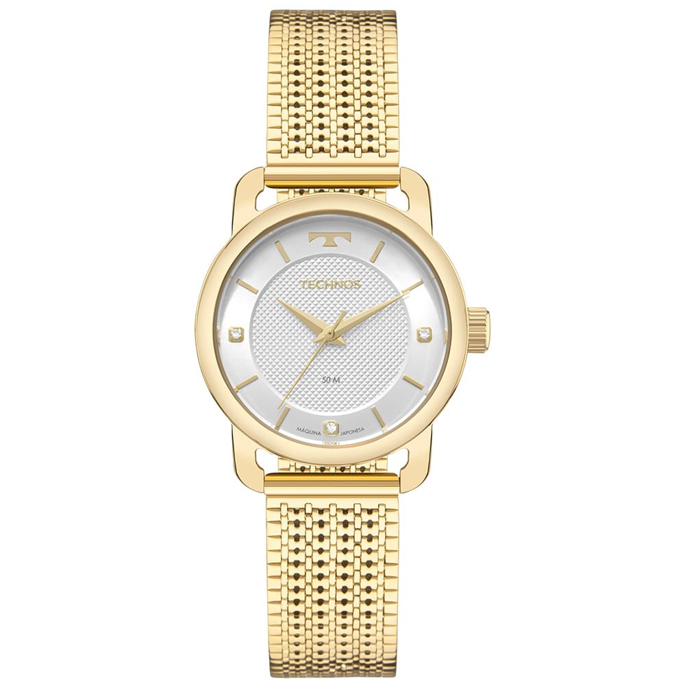 Relógio Technos Feminino Style Dourado - 2036NBV/1K