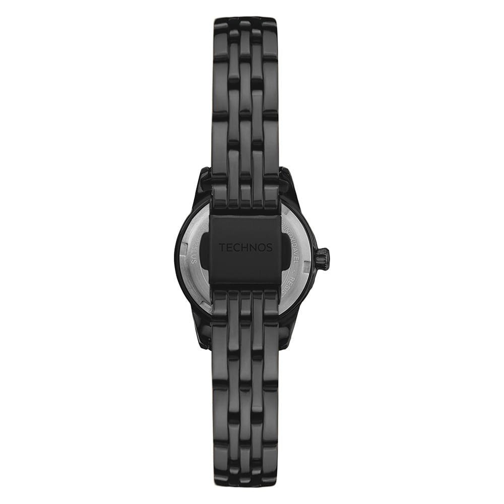 Relógio Technos Feminino Mini Preto - 2025LUT/1P Preto 3
