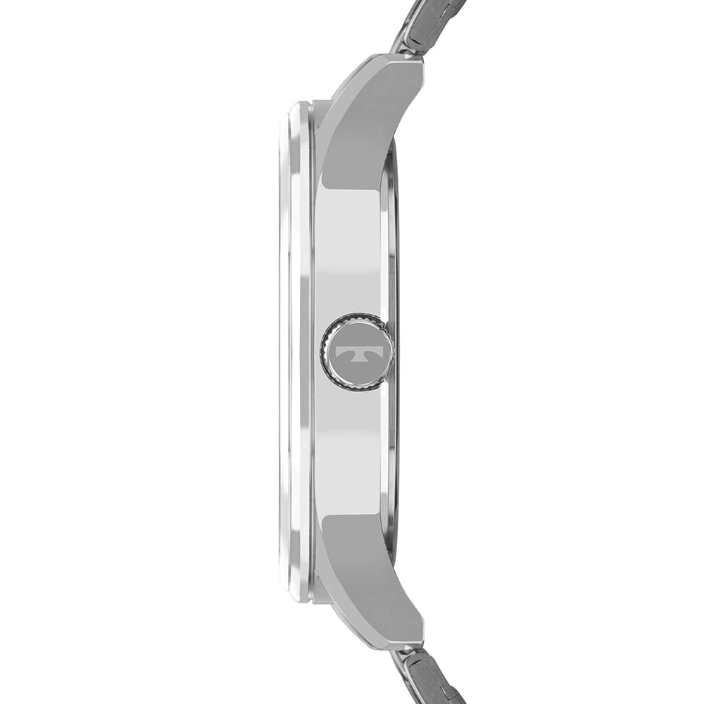 Relógio Technos Masculino Steel Prata - 2115UCH/1K Prata 2