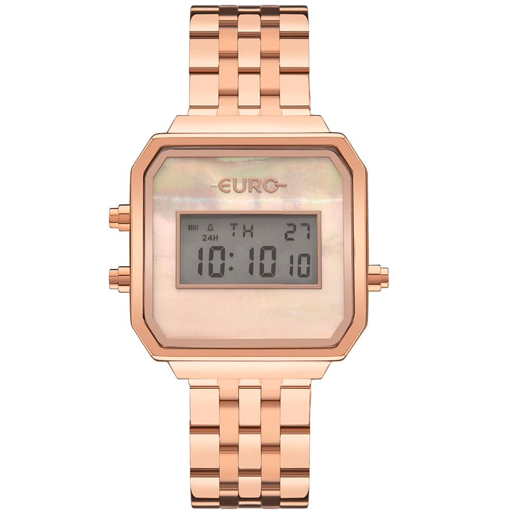 Relógio Euro Feminino Fashion Fit Glam Rosé - EUJHS06BAD/4J