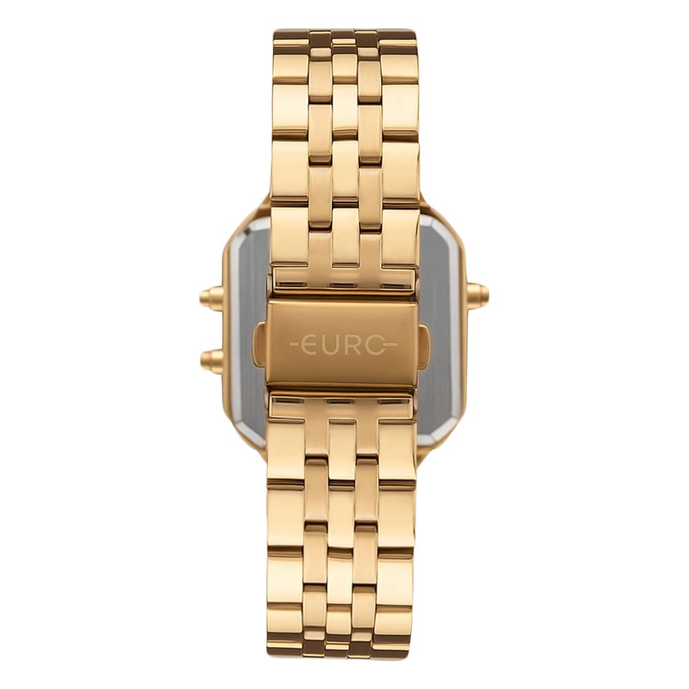 Relógio Euro Feminino Fashion Fit Glam Dourado - EUJHS06BAB/4D Dourado 3