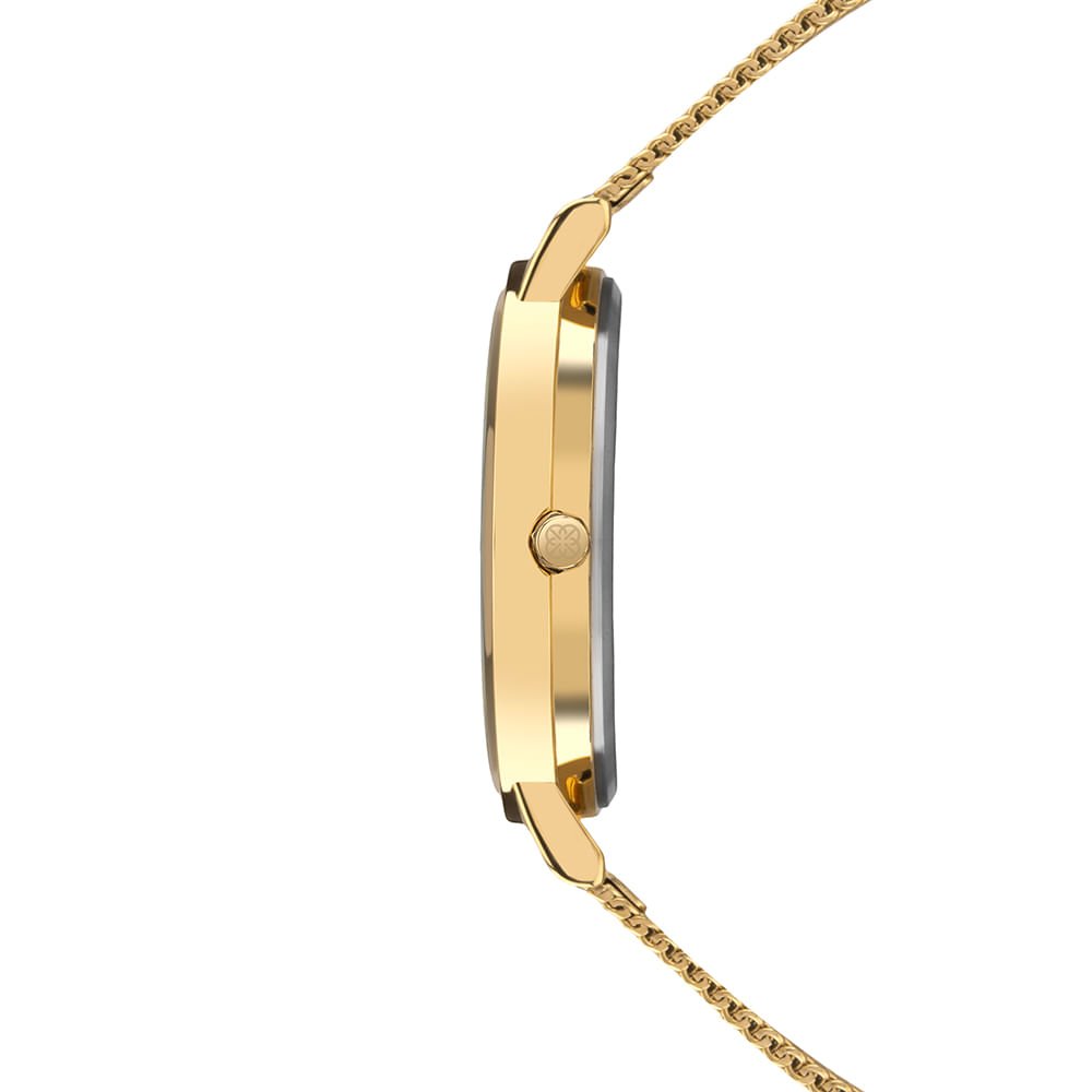 Relógio Euro Feminino Multiglow Dourado - EU6P27AB/4D Dourado 2