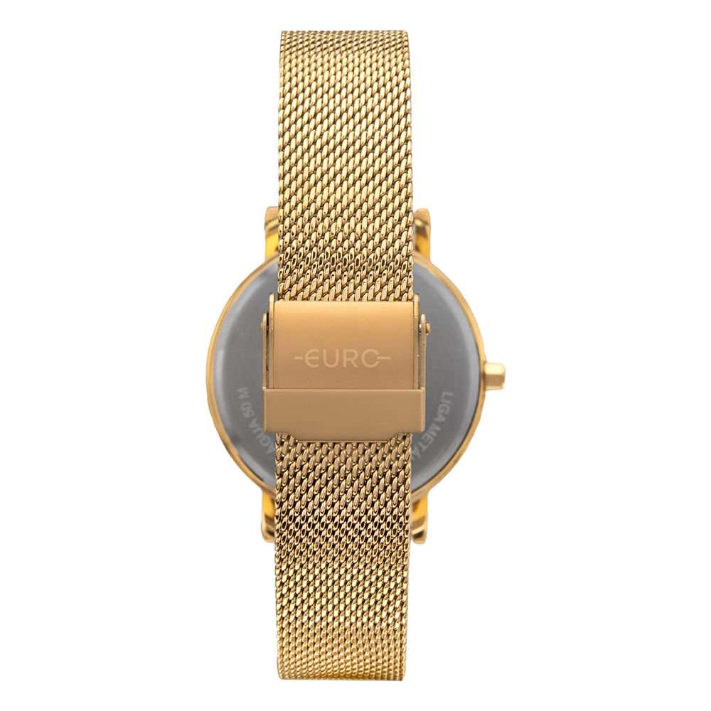 Relógio Euro Feminino Multiglow Dourado - EU6P27AB/4D Dourado 3