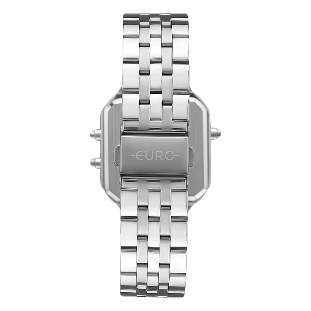 Relógio Euro Feminino Fashion Fit Glam Prata - EUJHS06BAA/4K Prata 3