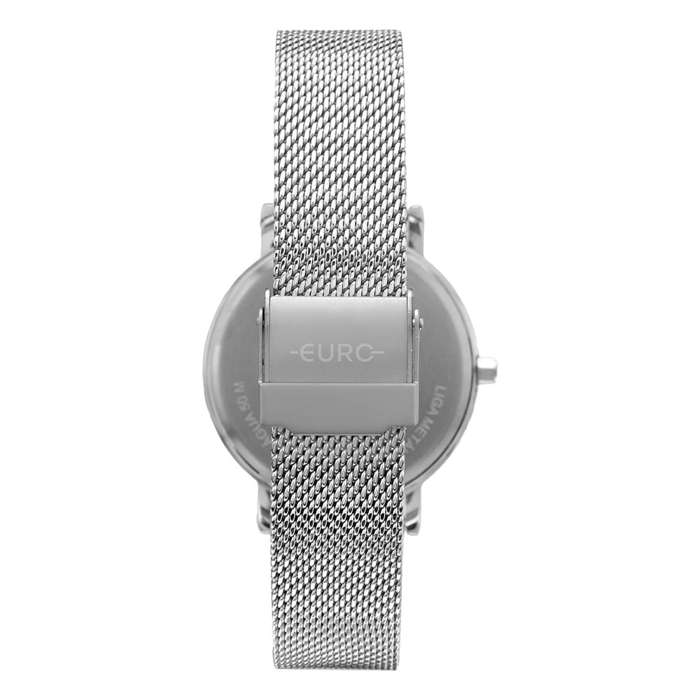 Relógio Euro Feminino Multiglow Prata - EU6P27AA/4K Prata 3