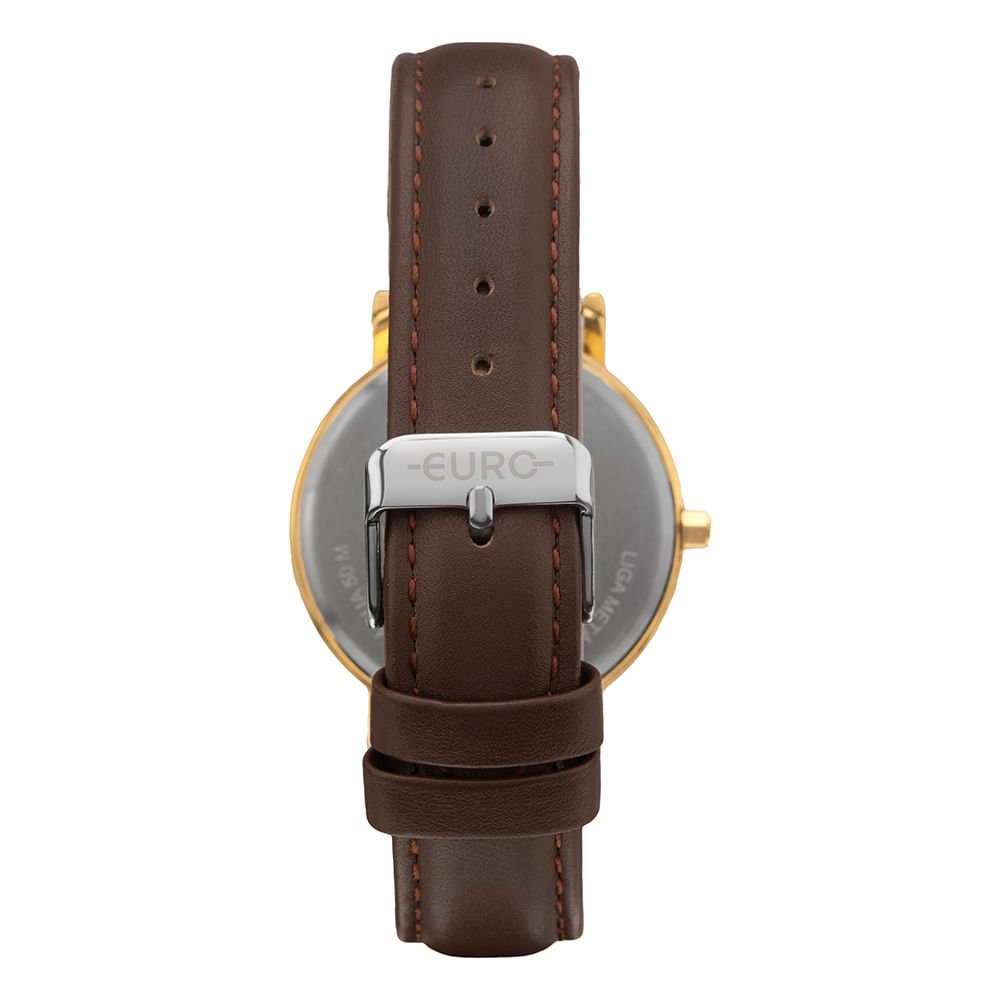 Relógio Euro Feminino Multiglow Dourado - EU6P27AD/3A Dourado 2