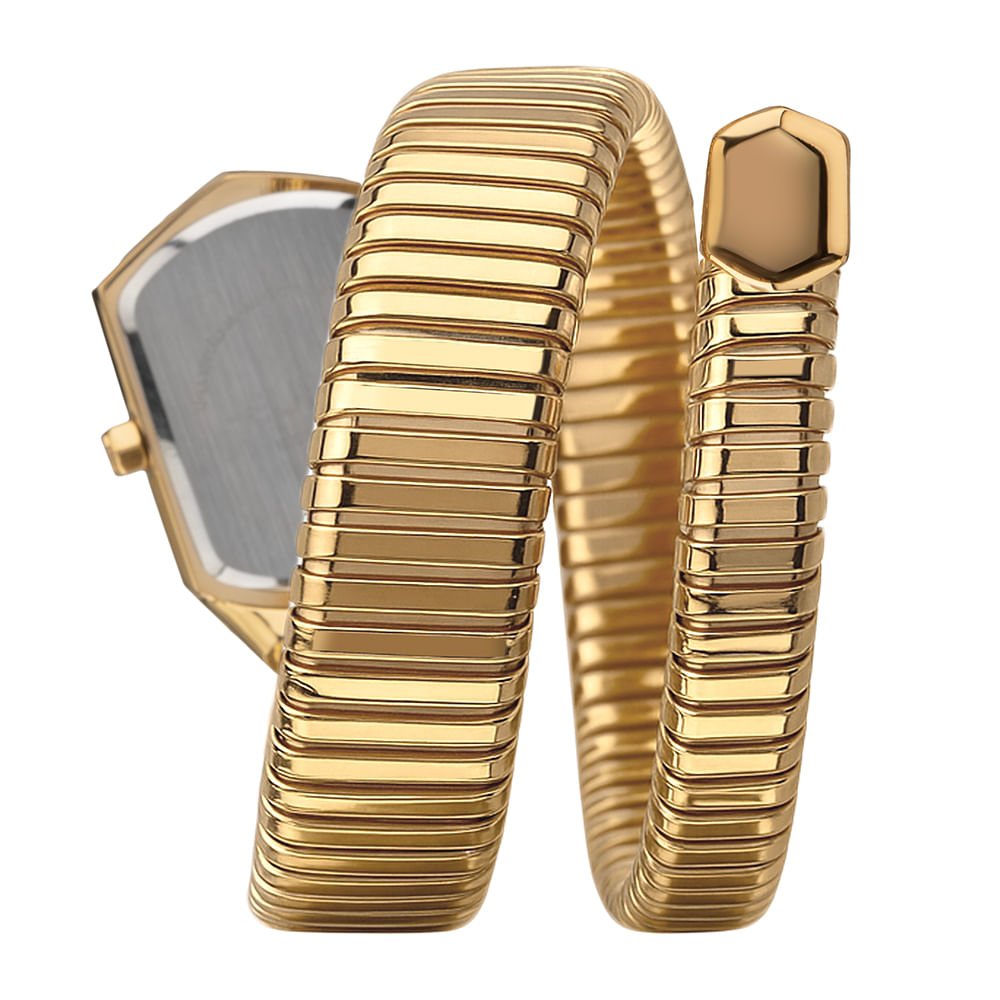 Relógio Euro Feminino Serpentes Dourado - EU2035ZAP/5K Dourado 3