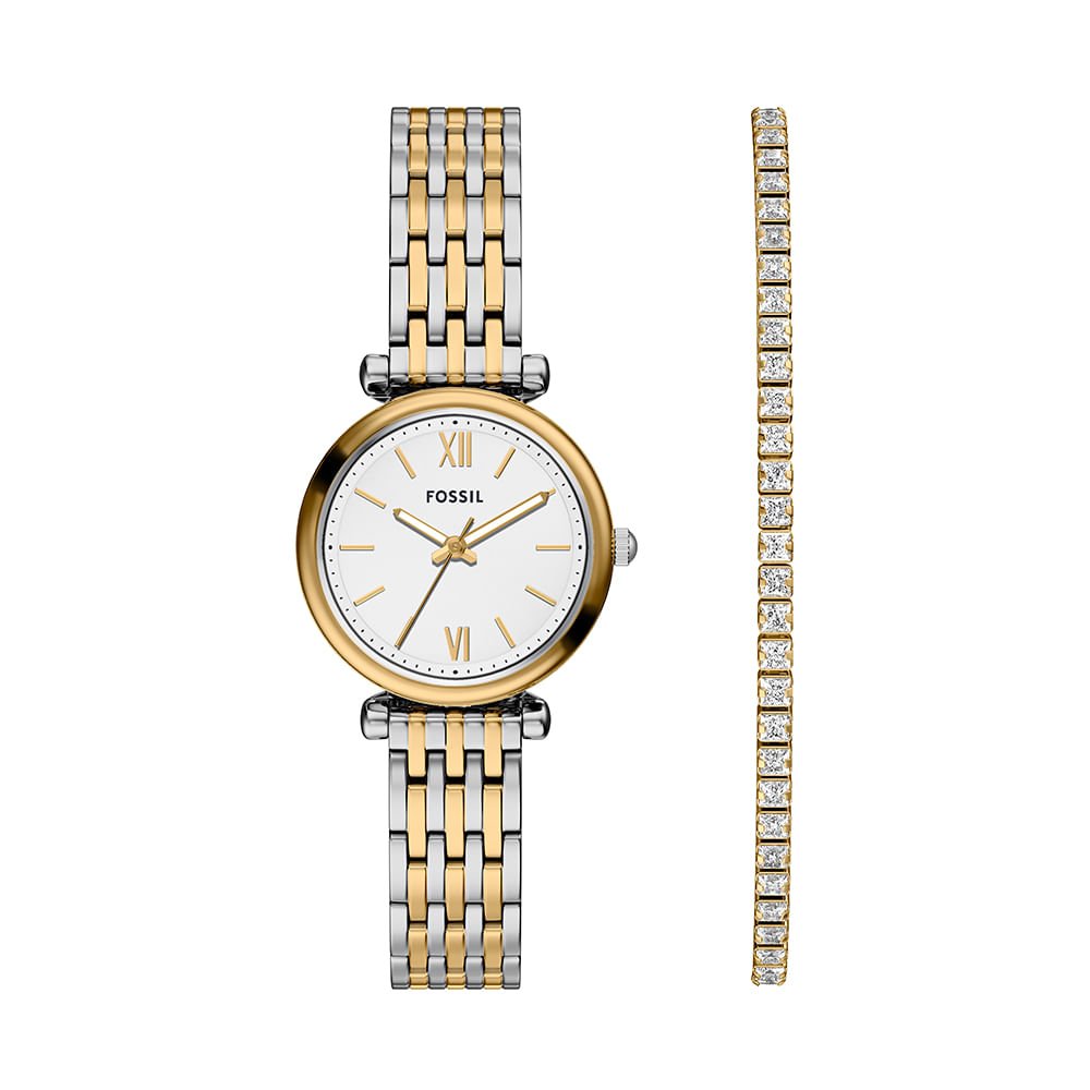 Kit Fossil Feminino Carlie - ES5450SET/1BN