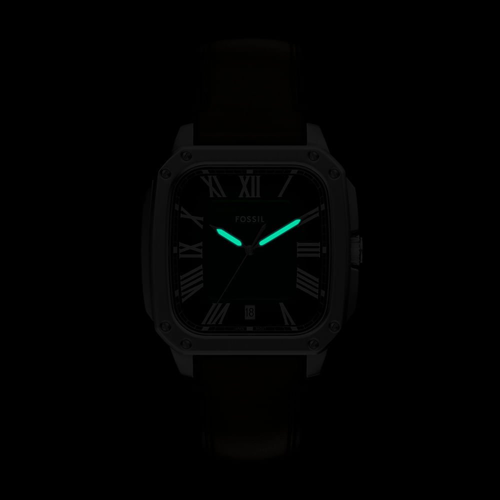 Relógio Fossil Masculino Crosby Prata - FS6150/0VN Prata 7